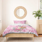 Sweet Pink Cockatoo’s Aussie Santa Bedding Set Australia Christmas Vibes - Aussie Hoodie