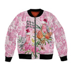 Sweet Pink Cockatoo’s Aussie Santa Bomber Jacket Australia Christmas Vibes - Aussie Hoodie
