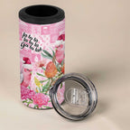 Sweet Pink Cockatoo’s Aussie Santa 4 in 1 Can Cooler Tumbler Australia Christmas Vibes - Aussie Hoodie