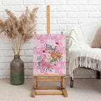 Sweet Pink Cockatoo’s Aussie Santa Canvas Wall Art Australia Christmas Vibes - Aussie Hoodie