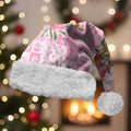 Sweet Pink Cockatoo’s Aussie Santa Christmas Santa Hat Australia Christmas Vibes - Aussie Hoodie