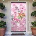 Sweet Pink Cockatoo’s Aussie Santa Door Cover Australia Christmas Vibes - Aussie Hoodie