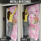 Sweet Pink Cockatoo’s Aussie Santa Door Cover Australia Christmas Vibes - Aussie Hoodie