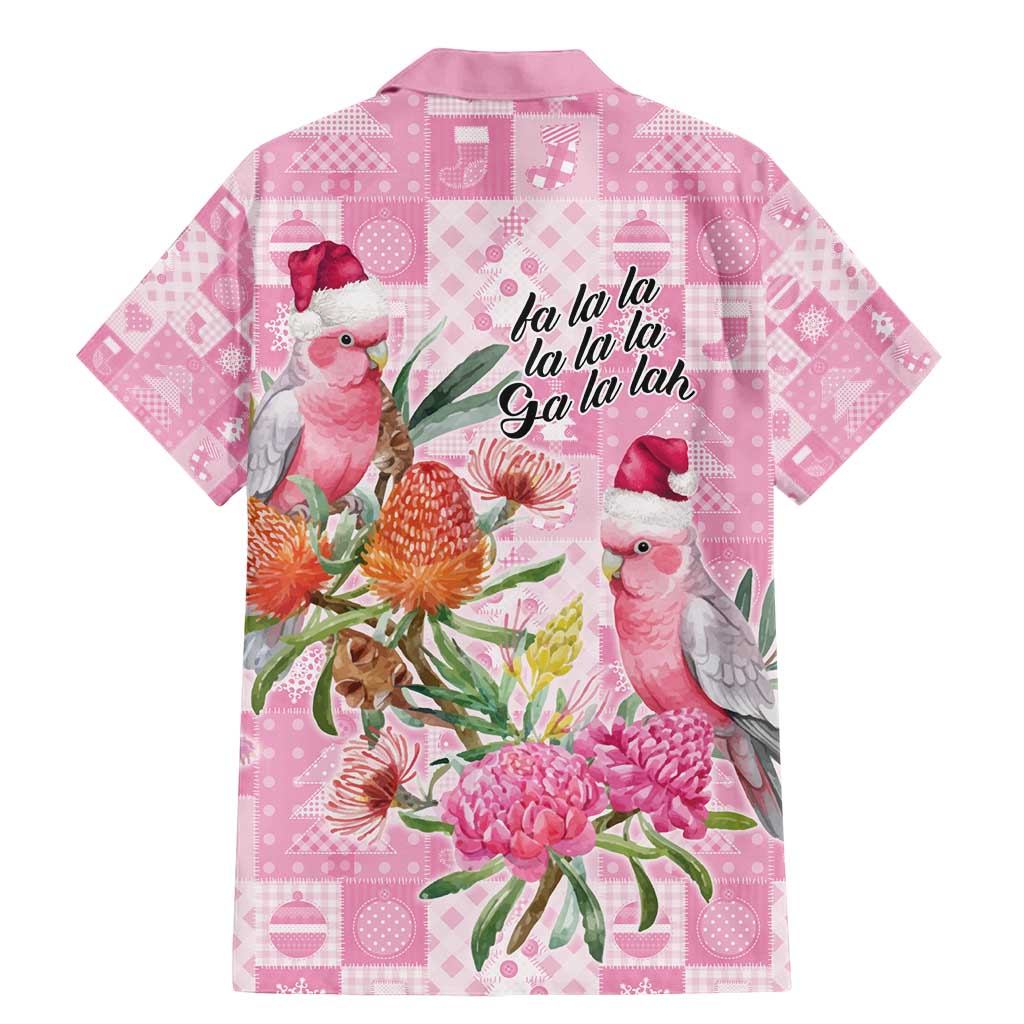 Sweet Pink Cockatoo’s Aussie Santa Family Matching Mermaid Dress and Hawaiian Shirt Australia Christmas Vibes - Aussie Hoodie