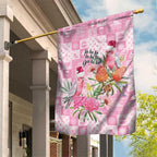 Sweet Pink Cockatoo’s Aussie Santa Garden Flag Australia Christmas Vibes - Aussie Hoodie