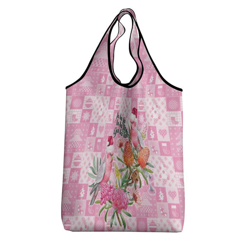 Sweet Pink Cockatoo’s Aussie Santa Grocery Bag Australia Christmas Vibes - Aussie Hoodie