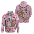 Sweet Pink Cockatoo’s Aussie Santa Hoodie Australia Christmas Vibes - Aussie Hoodie