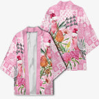 Sweet Pink Cockatoo’s Aussie Santa Kimono Australia Christmas Vibes - Aussie Hoodie