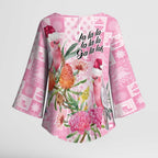 Sweet Pink Cockatoo’s Aussie Santa Kimono Sleeve Blouse Australia Christmas Vibes - Aussie Hoodie