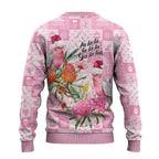 Sweet Pink Cockatoo’s Aussie Santa Ugly Christmas Sweater Australia Christmas Vibes - Aussie Hoodie