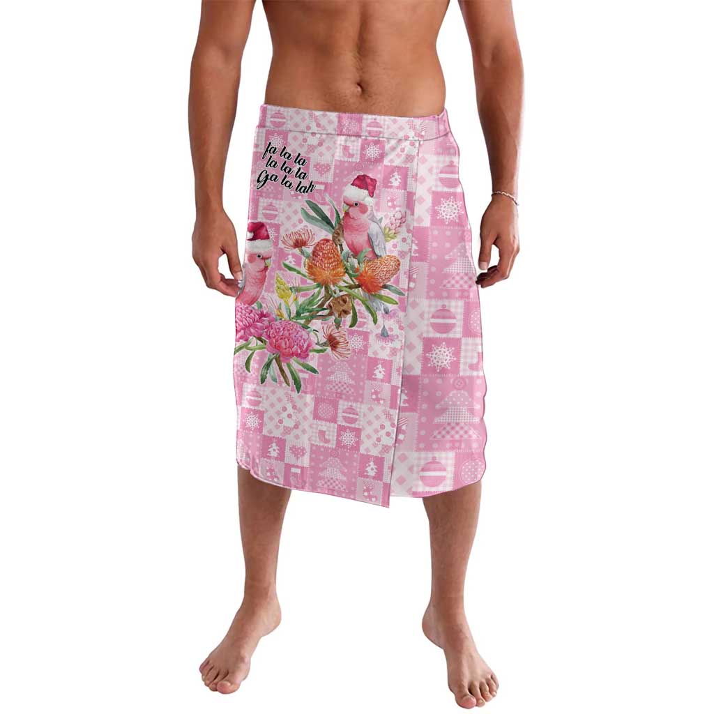 Sweet Pink Cockatoo’s Aussie Santa Lavalava Australia Christmas Vibes - Aussie Hoodie