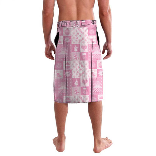 Sweet Pink Cockatoo’s Aussie Santa Lavalava Australia Christmas Vibes - Aussie Hoodie