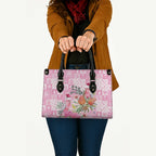 Sweet Pink Cockatoo’s Aussie Santa Leather Bag Australia Christmas Vibes - Aussie Hoodie
