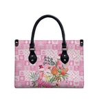 Sweet Pink Cockatoo’s Aussie Santa Leather Bag Australia Christmas Vibes - Aussie Hoodie