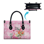 Sweet Pink Cockatoo’s Aussie Santa Leather Bag Australia Christmas Vibes - Aussie Hoodie