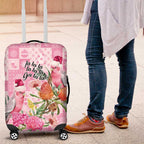 Sweet Pink Cockatoo’s Aussie Santa Luggage Cover Australia Christmas Vibes - Aussie Hoodie
