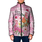 Sweet Pink Cockatoo’s Aussie Santa Padded Jacket Australia Christmas Vibes - Aussie Hoodie