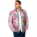 Sweet Pink Cockatoo’s Aussie Santa Padded Jacket Australia Christmas Vibes - Aussie Hoodie