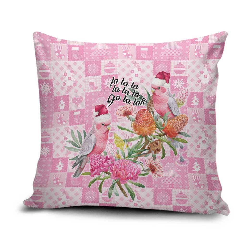 Sweet Pink Cockatoo’s Aussie Santa Pillow Cover Australia Christmas Vibes - Aussie Hoodie