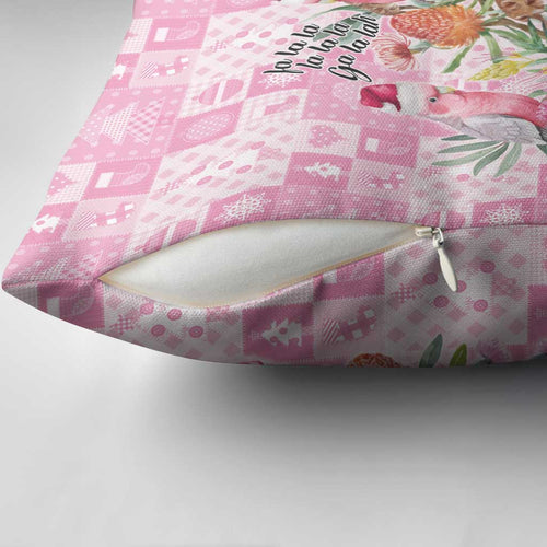 Sweet Pink Cockatoo’s Aussie Santa Pillow Cover Australia Christmas Vibes - Aussie Hoodie