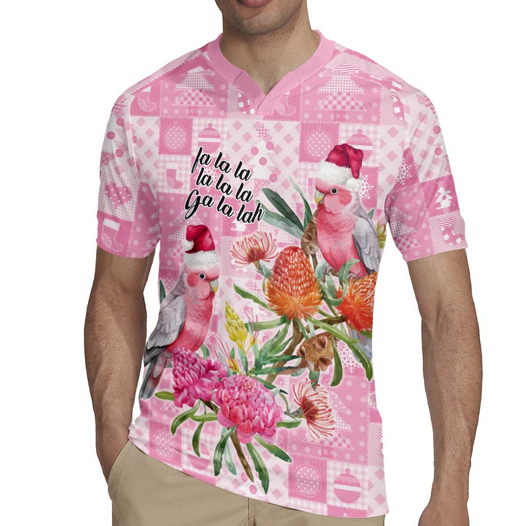 Sweet Pink Cockatoo’s Aussie Santa Rugby Jersey Australia Christmas Vibes - Aussie Hoodie