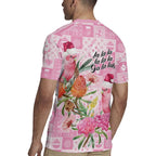 Sweet Pink Cockatoo’s Aussie Santa Rugby Jersey Australia Christmas Vibes - Aussie Hoodie