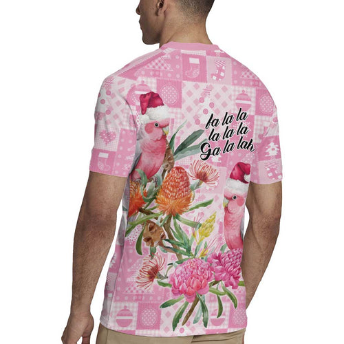 Sweet Pink Cockatoo’s Aussie Santa Rugby Jersey Australia Christmas Vibes - Aussie Hoodie