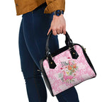 Sweet Pink Cockatoo’s Aussie Santa Shoulder Handbag Australia Christmas Vibes - Aussie Hoodie