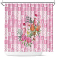Sweet Pink Cockatoo’s Aussie Santa Shower Curtain Australia Christmas Vibes - Aussie Hoodie