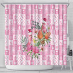 Sweet Pink Cockatoo’s Aussie Santa Shower Curtain Australia Christmas Vibes - Aussie Hoodie
