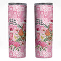 Sweet Pink Cockatoo’s Aussie Santa Skinny Tumbler Australia Christmas Vibes - Aussie Hoodie