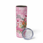 Sweet Pink Cockatoo’s Aussie Santa Skinny Tumbler Australia Christmas Vibes - Aussie Hoodie