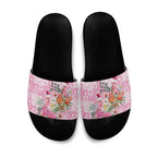 Sweet Pink Cockatoo’s Aussie Santa Slide Sandals Australia Christmas Vibes - Aussie Hoodie