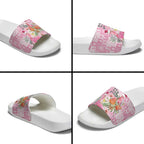 Sweet Pink Cockatoo’s Aussie Santa Slide Sandals Australia Christmas Vibes - Aussie Hoodie