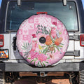 Sweet Pink Cockatoo’s Aussie Santa Spare Tire Cover Australia Christmas Vibes - Aussie Hoodie