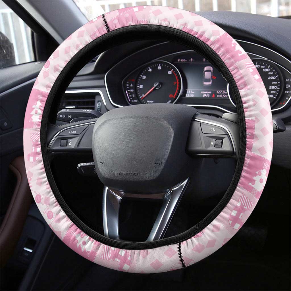 Sweet Pink Cockatoo’s Aussie Santa Steering Wheel Cover Australia Christmas Vibes - Aussie Hoodie