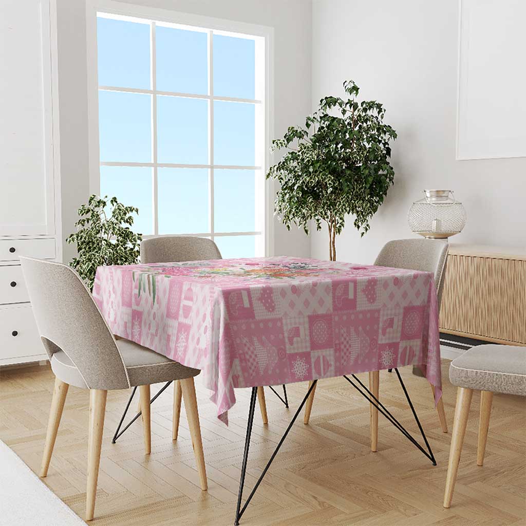 Sweet Pink Cockatoo’s Aussie Santa Tablecloth Australia Christmas Vibes - Aussie Hoodie