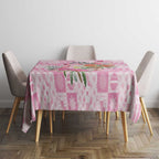 Sweet Pink Cockatoo’s Aussie Santa Tablecloth Australia Christmas Vibes - Aussie Hoodie
