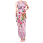 Sweet Pink Cockatoo’s Aussie Santa Tank Maxi Dress Australia Christmas Vibes - Aussie Hoodie