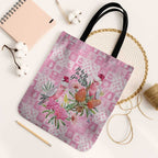 Sweet Pink Cockatoo’s Aussie Santa Tote Bag Australia Christmas Vibes - Aussie Hoodie
