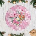 Sweet Pink Cockatoo’s Aussie Santa Tree Skirt Australia Christmas Vibes - Aussie Hoodie