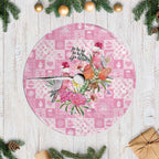 Sweet Pink Cockatoo’s Aussie Santa Tree Skirt Australia Christmas Vibes - Aussie Hoodie
