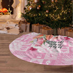 Sweet Pink Cockatoo’s Aussie Santa Tree Skirt Australia Christmas Vibes - Aussie Hoodie