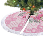 Sweet Pink Cockatoo’s Aussie Santa Tree Skirt Australia Christmas Vibes - Aussie Hoodie