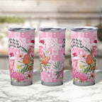 Sweet Pink Cockatoo’s Aussie Santa Tumbler Cup Australia Christmas Vibes - Aussie Hoodie