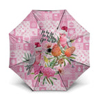 Sweet Pink Cockatoo’s Aussie Santa Umbrella Australia Christmas Vibes - Aussie Hoodie