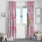 Sweet Pink Cockatoo’s Aussie Santa Window Curtain Australia Christmas Vibes - Aussie Hoodie
