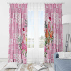 Sweet Pink Cockatoo’s Aussie Santa Window Curtain Australia Christmas Vibes - Aussie Hoodie