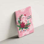 Watercolor Pink Galah Flowers Canvas Wall Art Australia Christmas Vibes - Aussie Hoodie