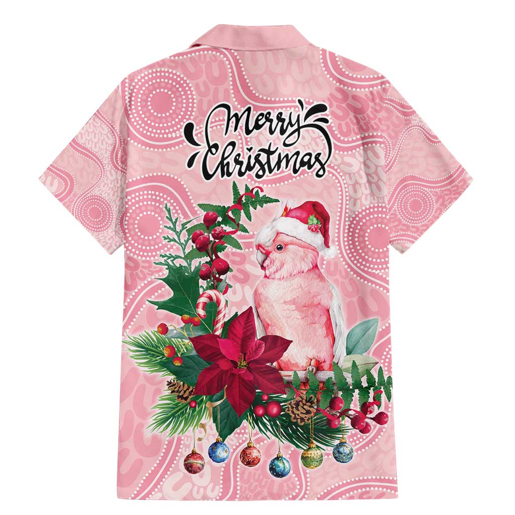 Watercolor Pink Galah Flowers Family Matching Mermaid Dress and Hawaiian Shirt Australia Christmas Vibes - Aussie Hoodie